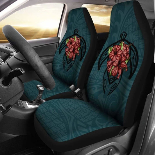 Hawaii Turtle Hibiscus Polynesian Car Seat Covers - New Awesome 091114 - YourCarButBetter