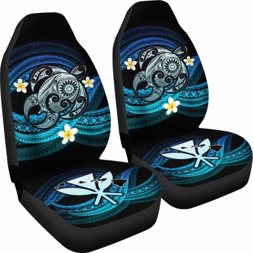 Hawaii Turtle Plumeria Polynesian Car Seat Cover - Mela Style - New - Awesome 091114 - YourCarButBetter