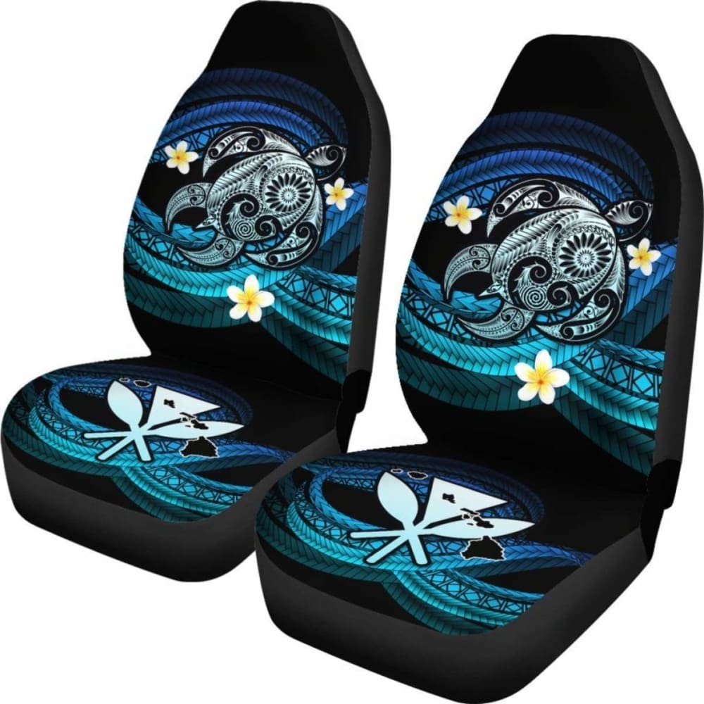 Hawaii Turtle Plumeria Polynesian Car Seat Cover - Mela Style - New - Awesome 091114 - YourCarButBetter