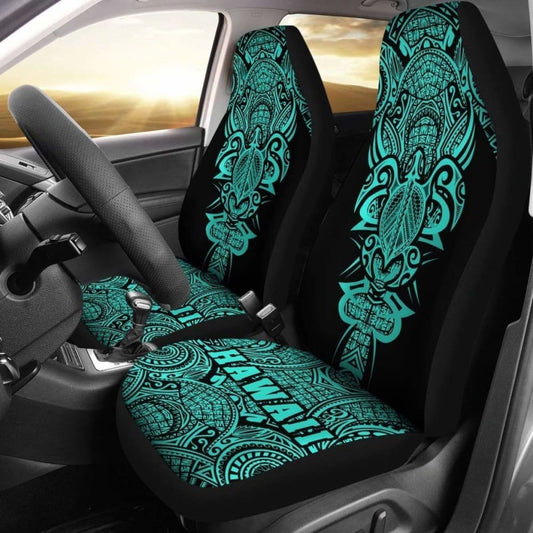 Hawaii Turtle Polynesian Car Seat Cover - Turquoise - Armor Style - New 091114 - YourCarButBetter