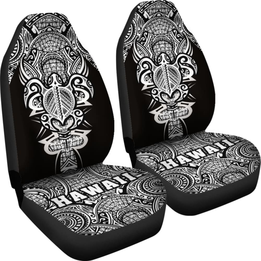 Hawaii Turtle Polynesian Car Seat Cover - White - Armor Style - New 091114 - YourCarButBetter
