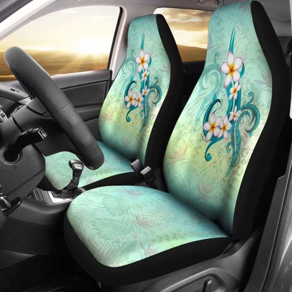 Hawaiian Car Seat Covers - Hawaii Plumeria Flower Amazing 105905 - YourCarButBetter