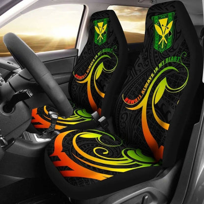 Hawaiian Kanaka Car Seat Covers Hawaii Always In My Heart 1 174914 - YourCarButBetter