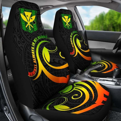 Hawaiian Kanaka Car Seat Covers Hawaii Always In My Heart 1 174914 - YourCarButBetter