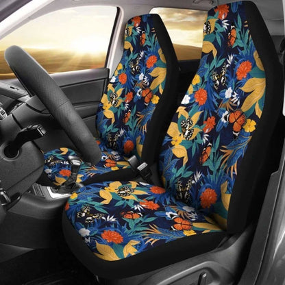 Hawaiian Tropical Buttterfly And Flower Car Seat Cover Amazing 105905 - YourCarButBetter