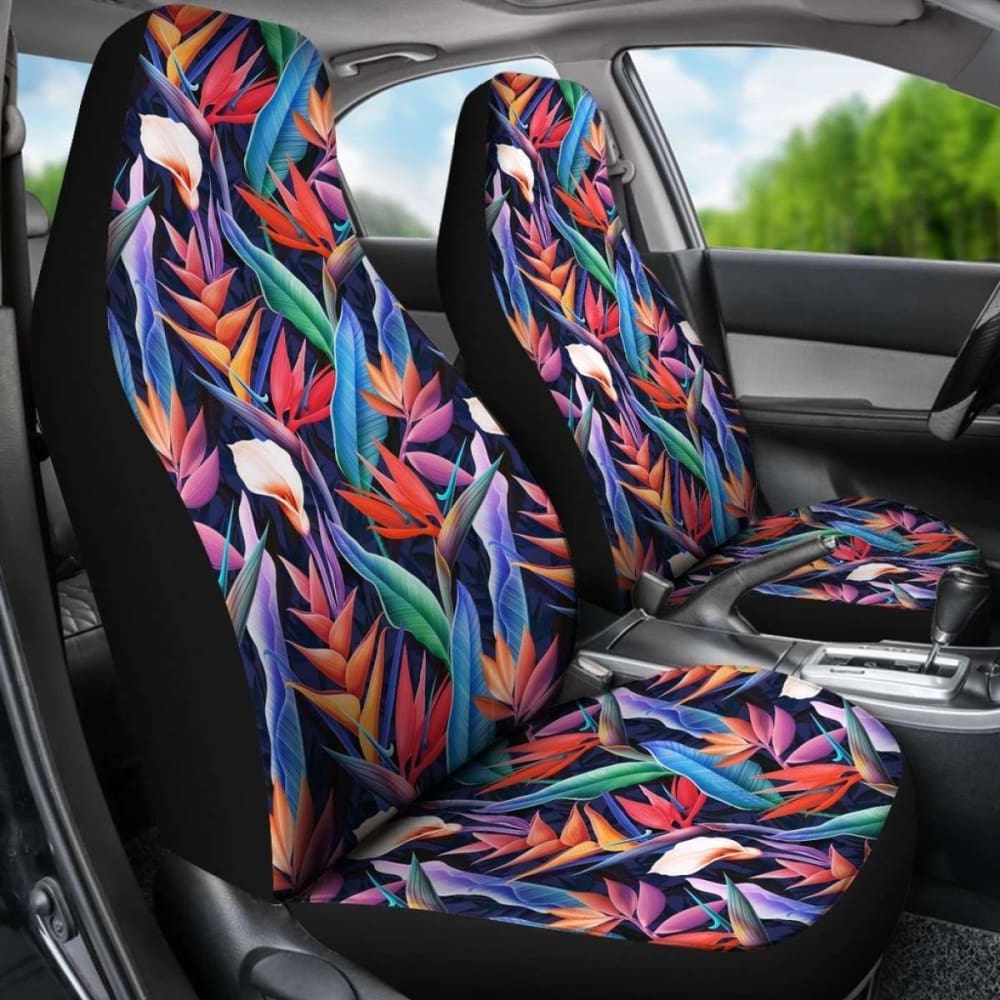 Hawaiian Tropical Flower Car Seat Cover Amazing 105905 - YourCarButBetter