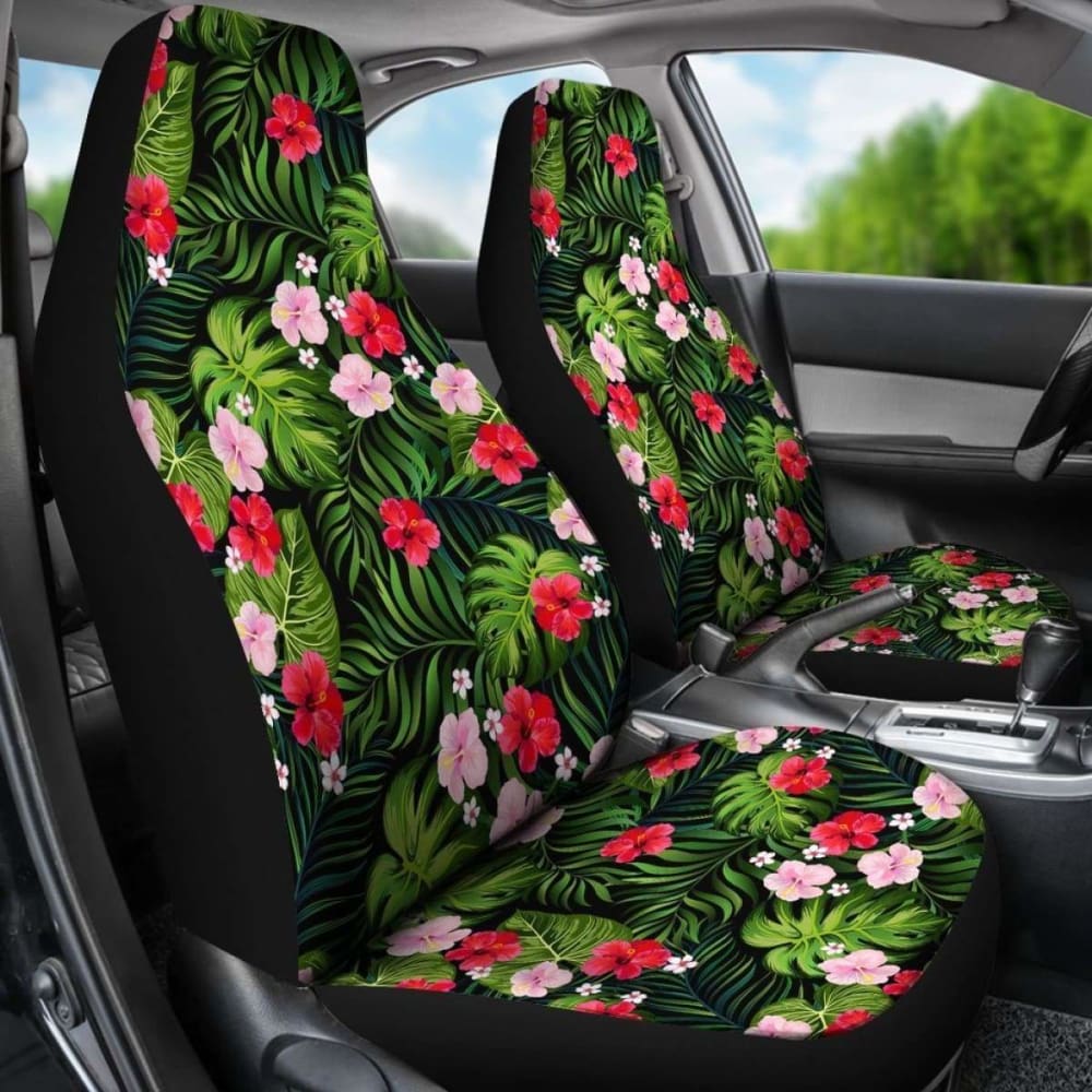 Hawaiian Tropical Flower Mix Car Seat Cover Amazing 105905 - YourCarButBetter