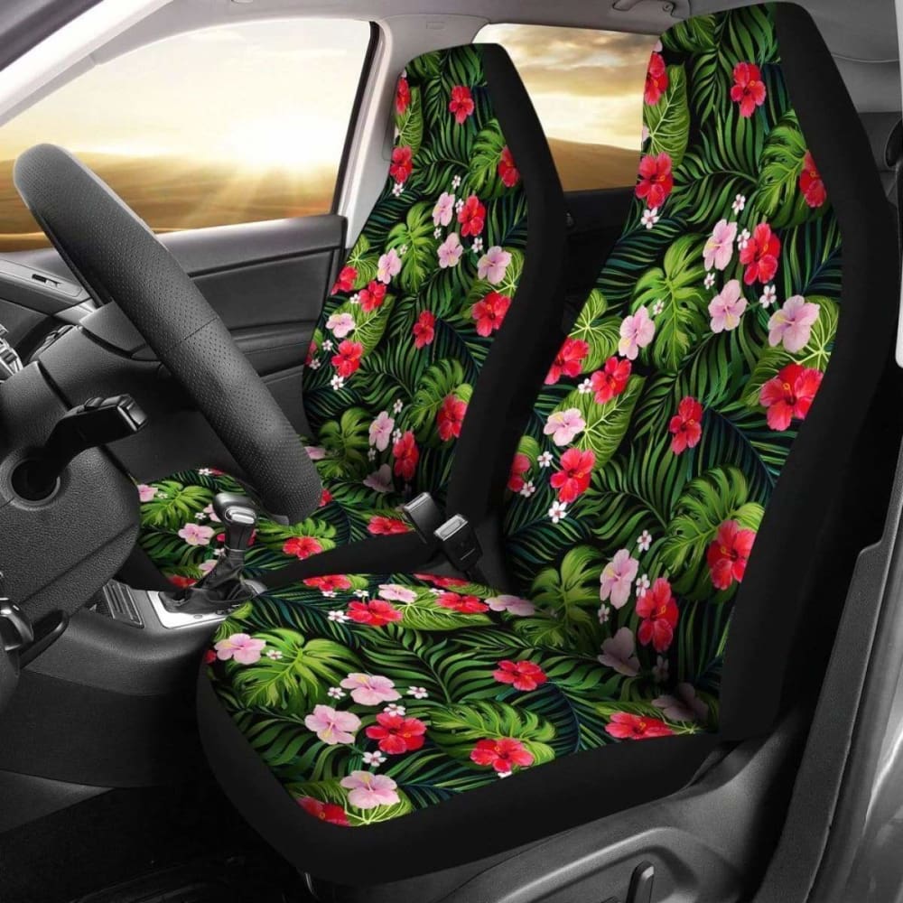 Hawaiian Tropical Flower Mix Car Seat Cover Amazing 105905 - YourCarButBetter