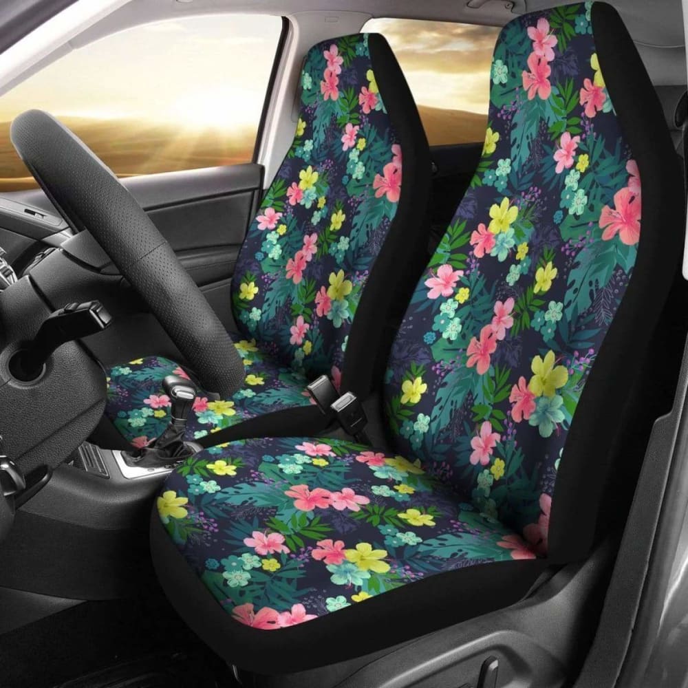 Hawaiian Tropical Hibiscus Car Seat Cover - 232125 - YourCarButBetter