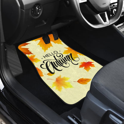 Hello Autumn Car Floor Mats Accessories 210205 - YourCarButBetter