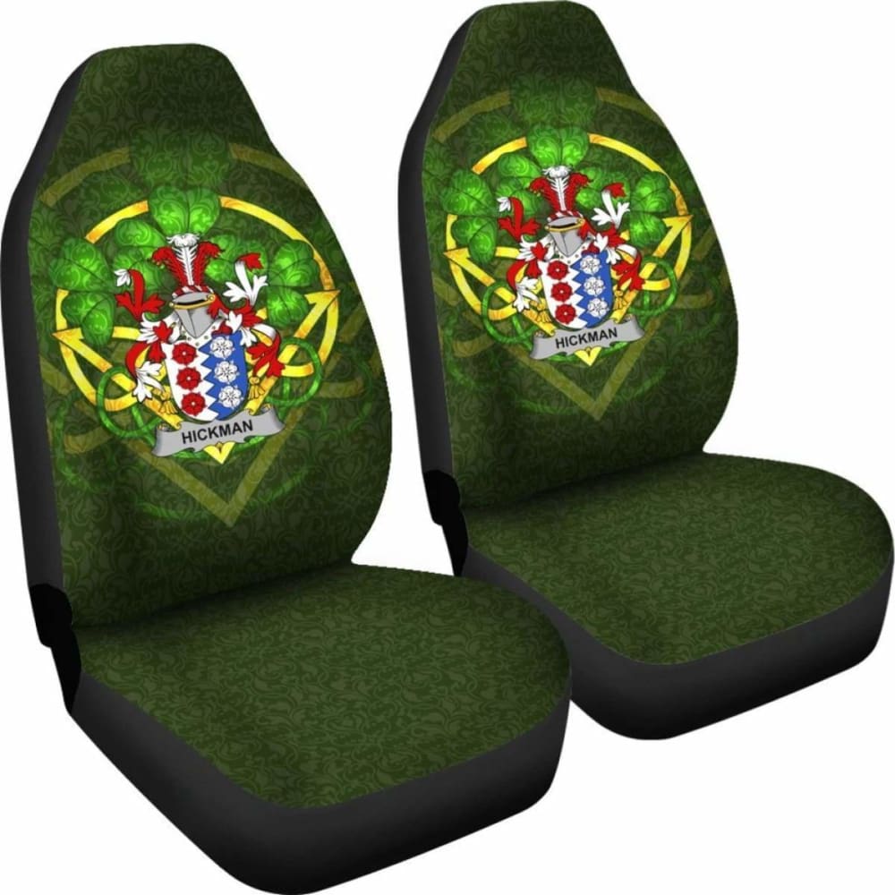 Hickman Ireland Car Seat Cover Celtic Shamrock (Set Of Two) 154230 - YourCarButBetter