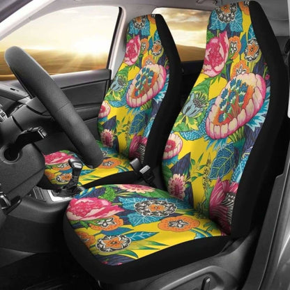Hippie Flowers Car Seat Covers | Give Your Car A Makeover! 105905 - YourCarButBetter