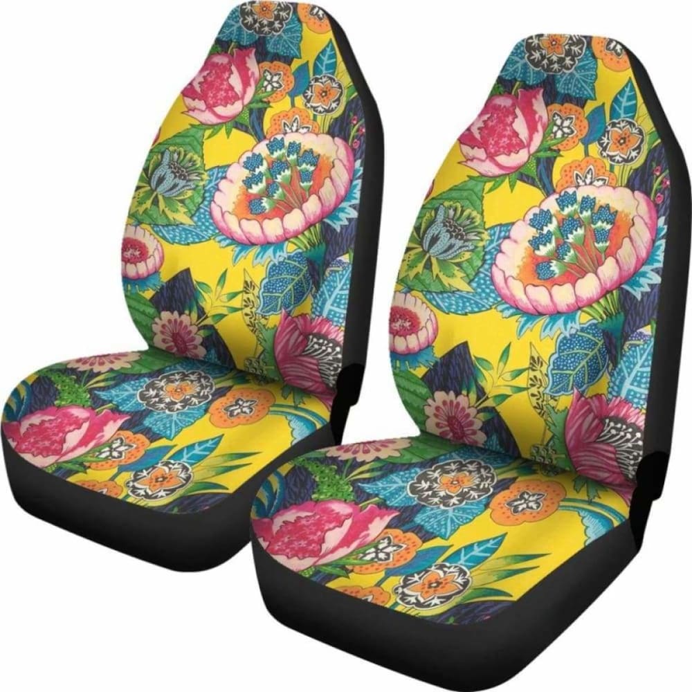 Hippie Flowers Car Seat Covers | Give Your Car A Makeover! 105905 - YourCarButBetter