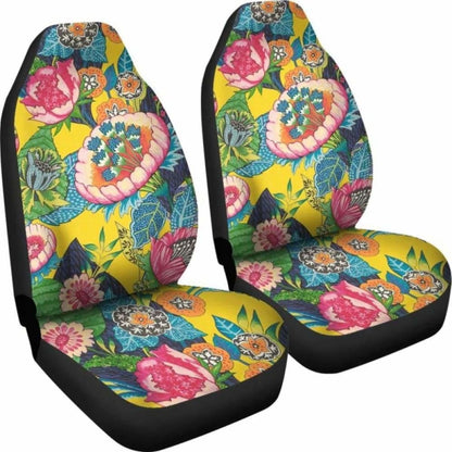 Hippie Flowers Car Seat Covers | Give Your Car A Makeover! 105905 - YourCarButBetter