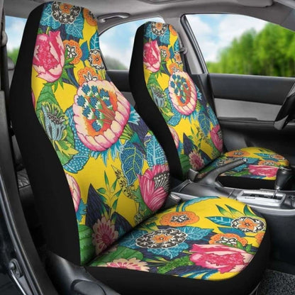 Hippie Flowers Car Seat Covers | Give Your Car A Makeover! 105905 - YourCarButBetter