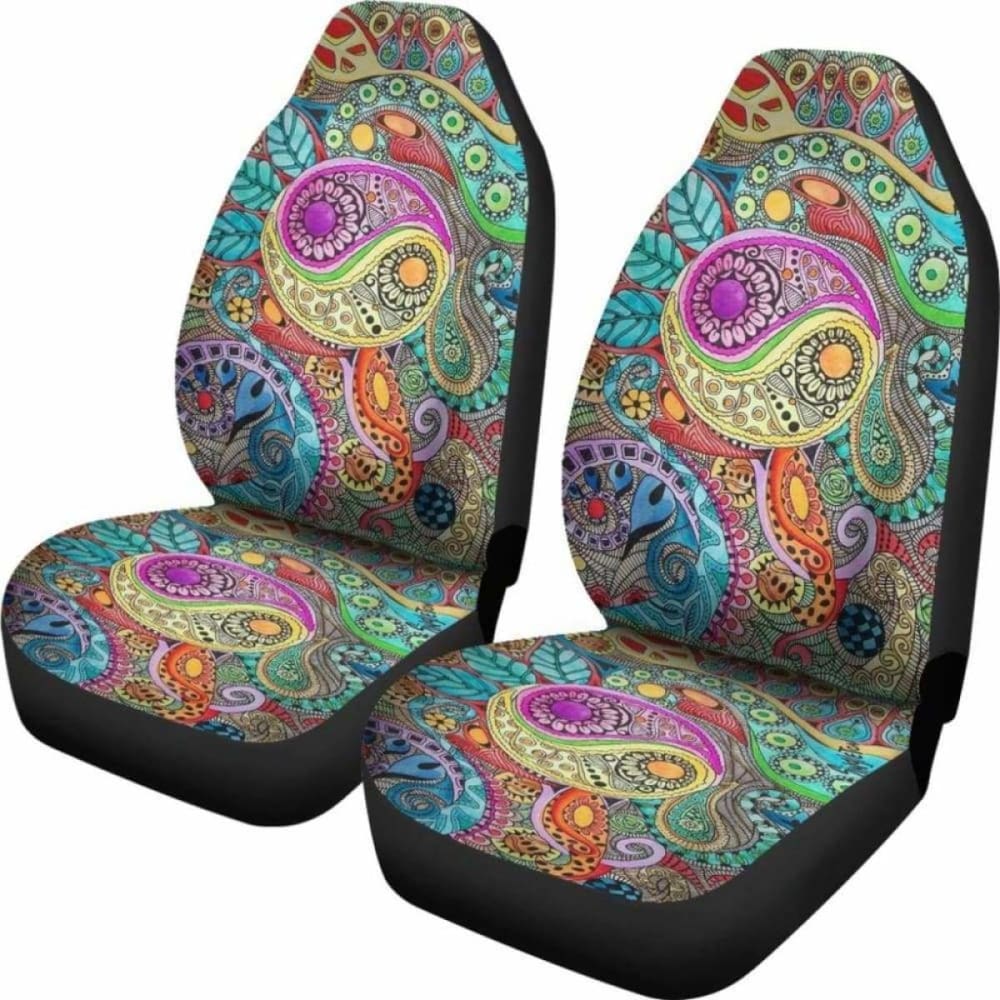 Hippie Peace Car Seat Covers | Give Your Car A Makeover! 105905 - YourCarButBetter