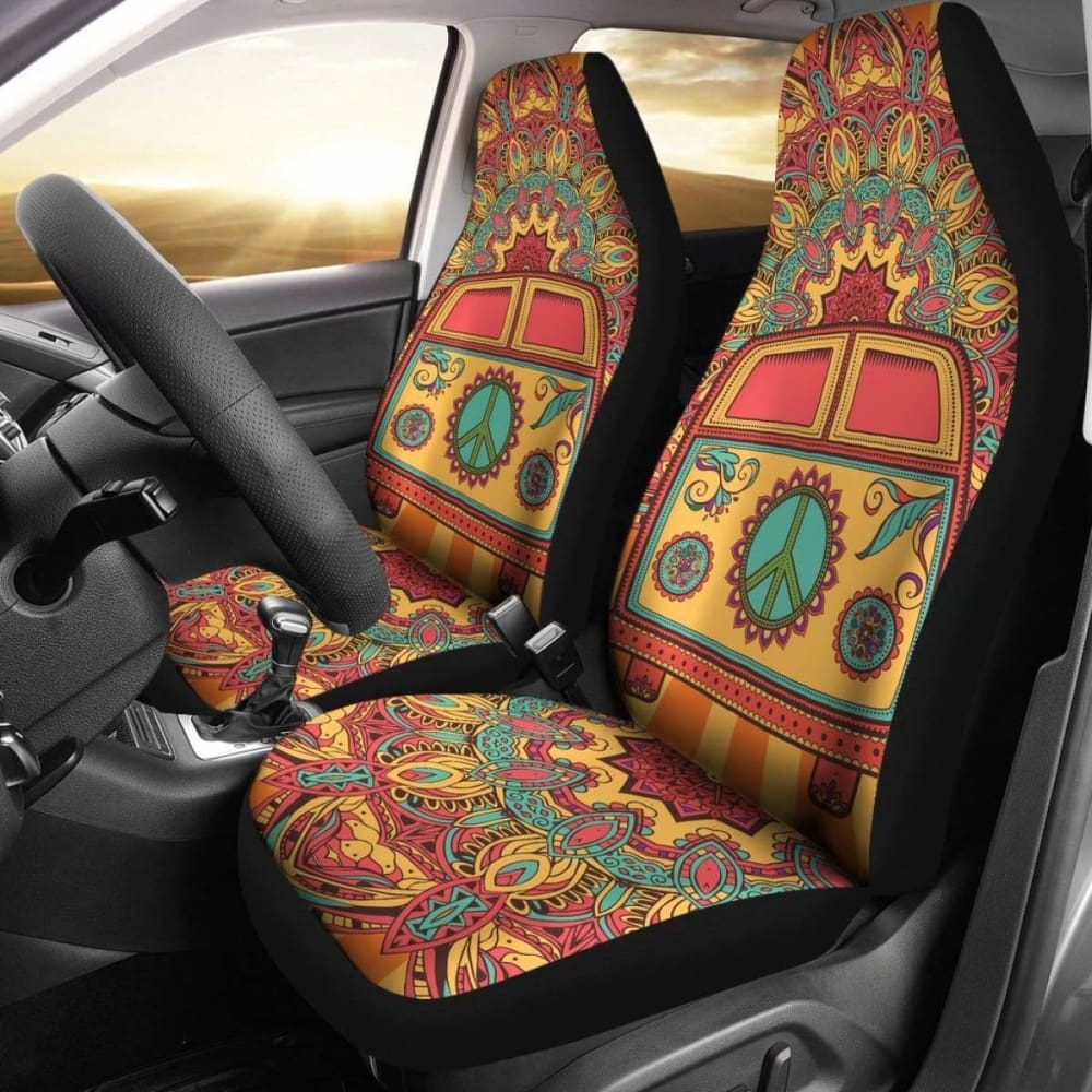 Hippie Van Car Seat Covers 105905 - YourCarButBetter