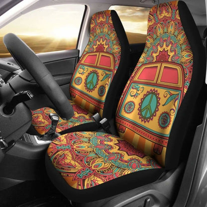 Hippie Van Car Seat Covers 105905 - YourCarButBetter
