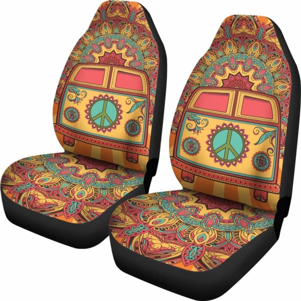 Hippie Van Car Seat Covers 105905 - YourCarButBetter