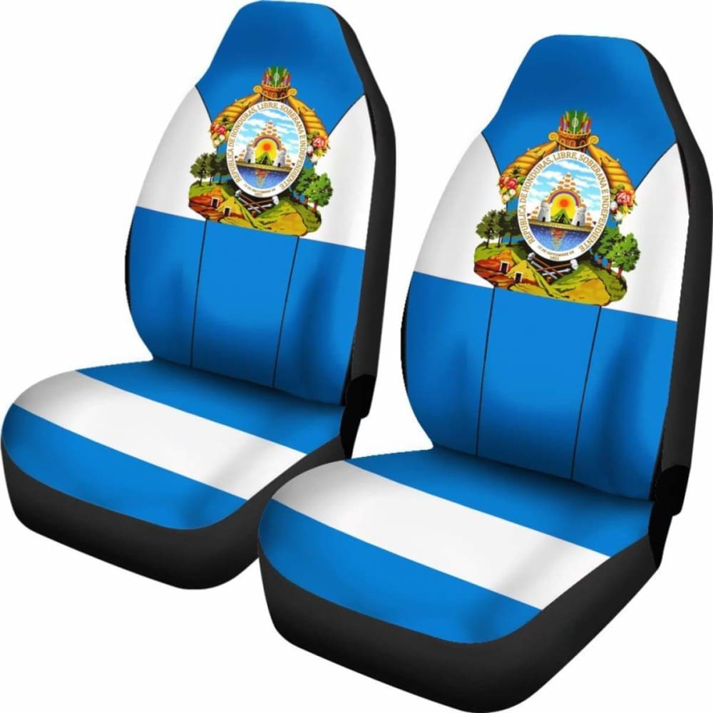 Honduras Car Seat Cover Coat Of Arms Amazing 105905 - YourCarButBetter