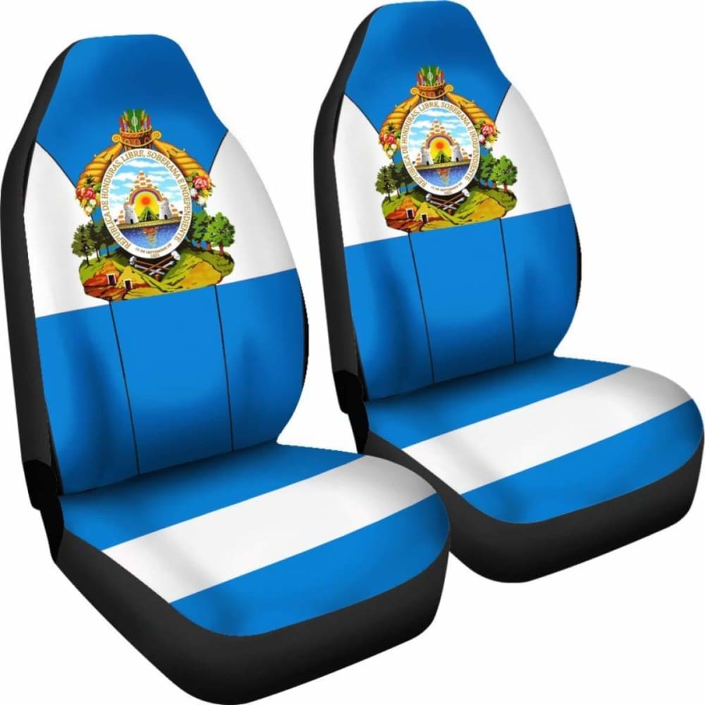 Honduras Car Seat Cover Coat Of Arms Amazing 105905 - YourCarButBetter