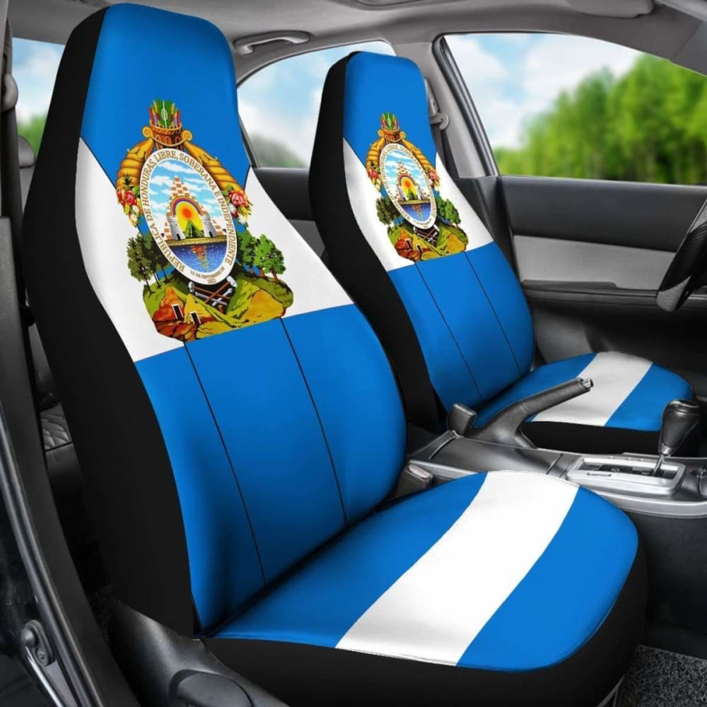 Honduras Car Seat Cover Coat Of Arms Amazing 105905 - YourCarButBetter