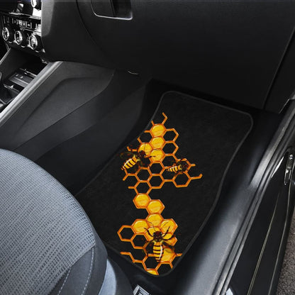 Honey Bee Car Floor Mats 210205 - YourCarButBetter