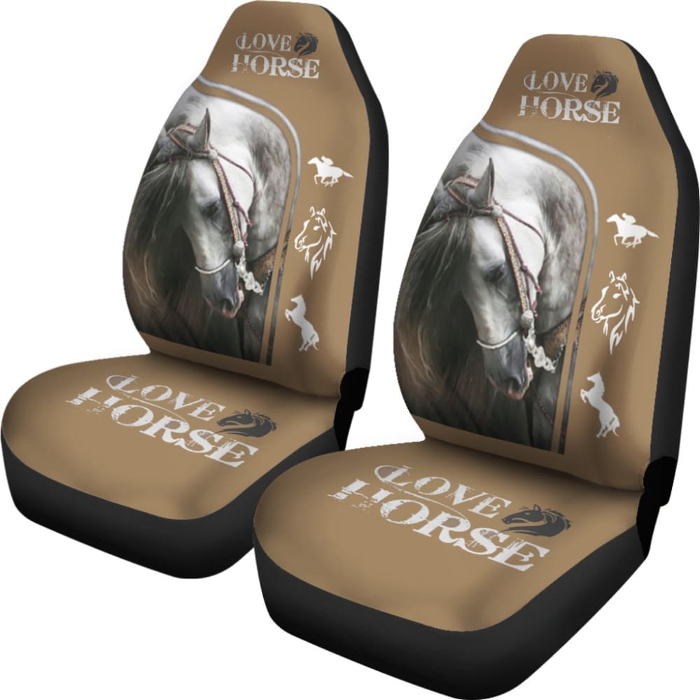 Horse Animal Car Seat Covers Horse Lover 184610 - YourCarButBetter