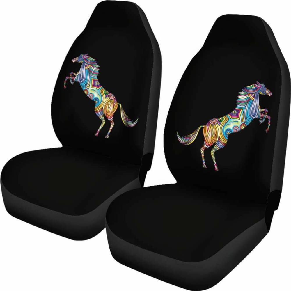 Horse Art Car Seat Covers Amazing Gift Ideas 184610 - YourCarButBetter
