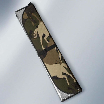 Horse Camo Camouflage Pattern Car Auto Sun Shades 172609 - YourCarButBetter