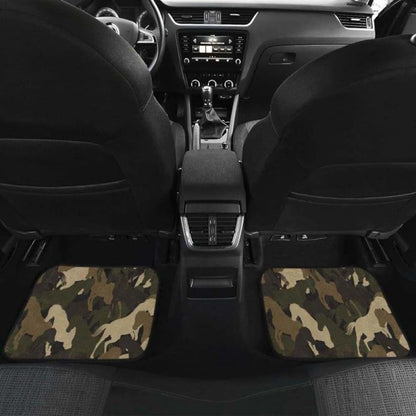 Horse Camouflage Pattern Front And Back Car Mats 200904