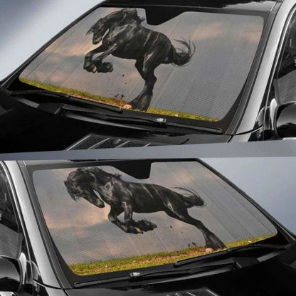 Horse Car Auto Sun Shade 172609 - YourCarButBetter