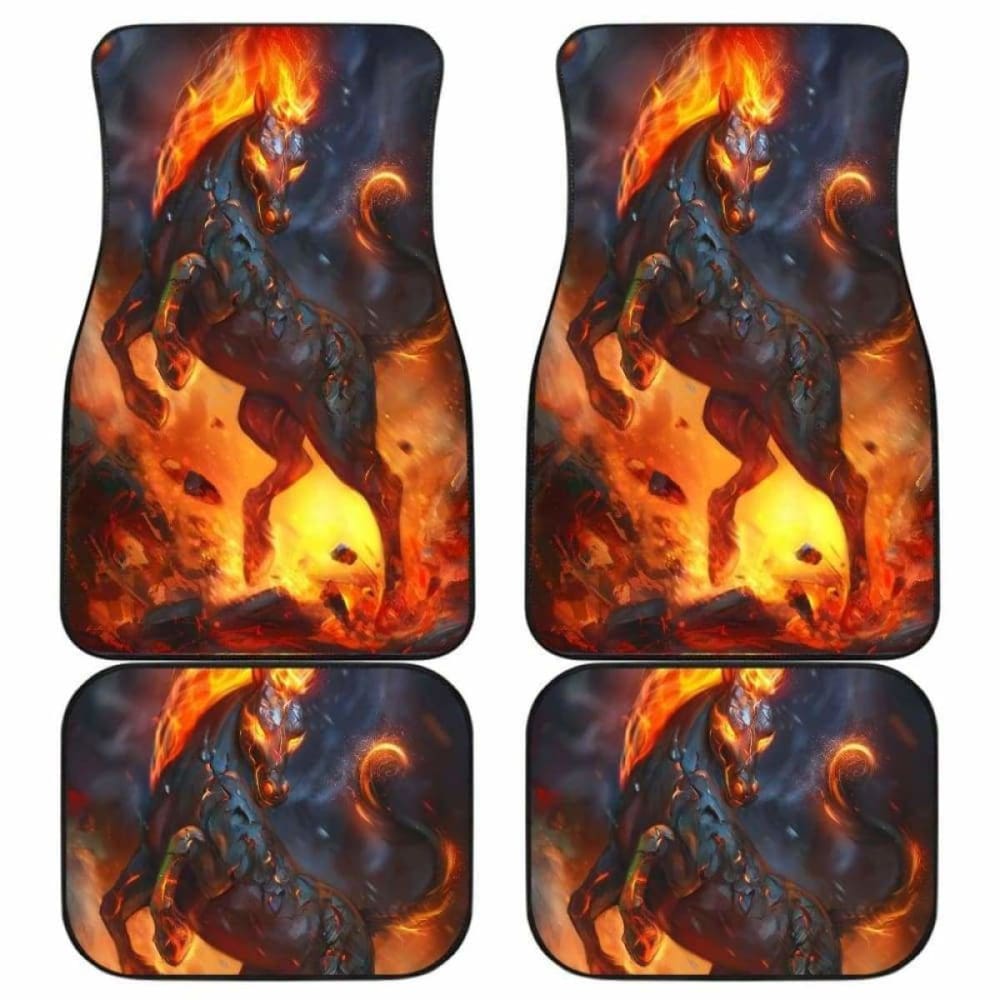 Horse Car Floor Mats 202004