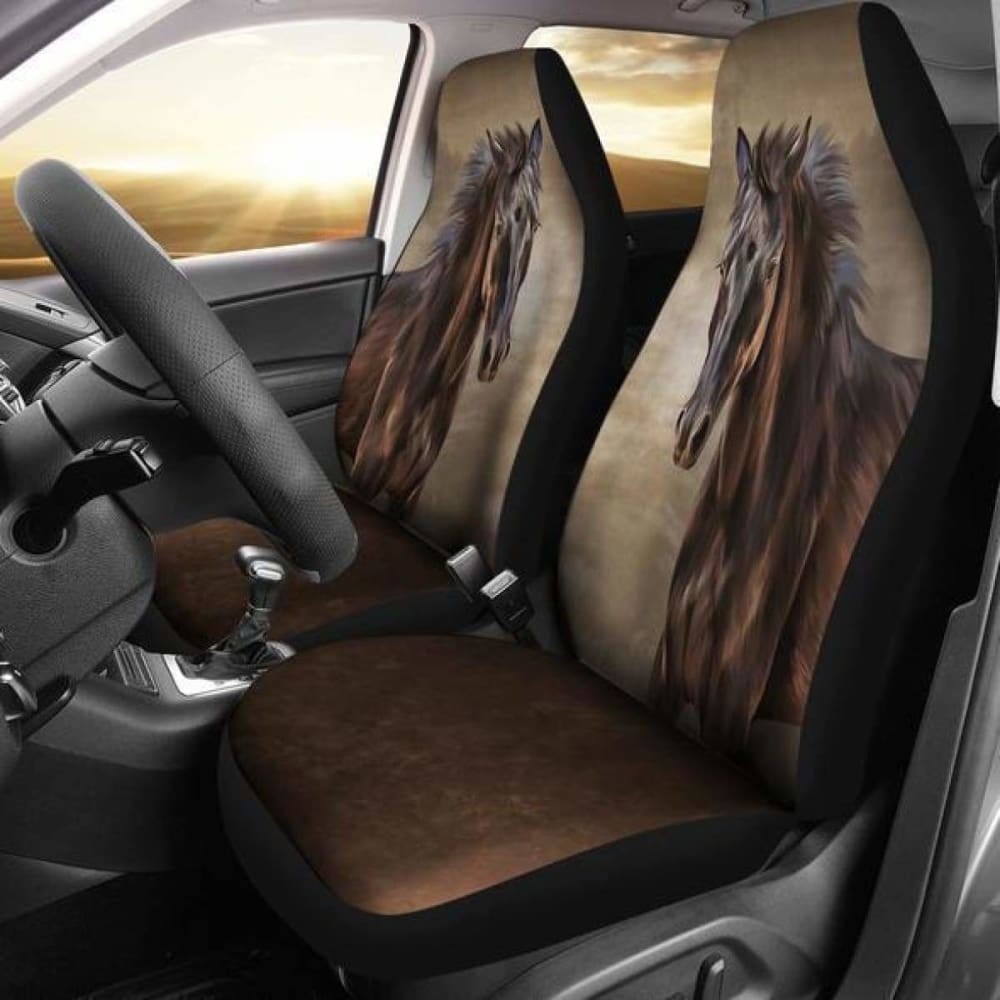 Horse Car Seat Covers Bohemian Horse 170804