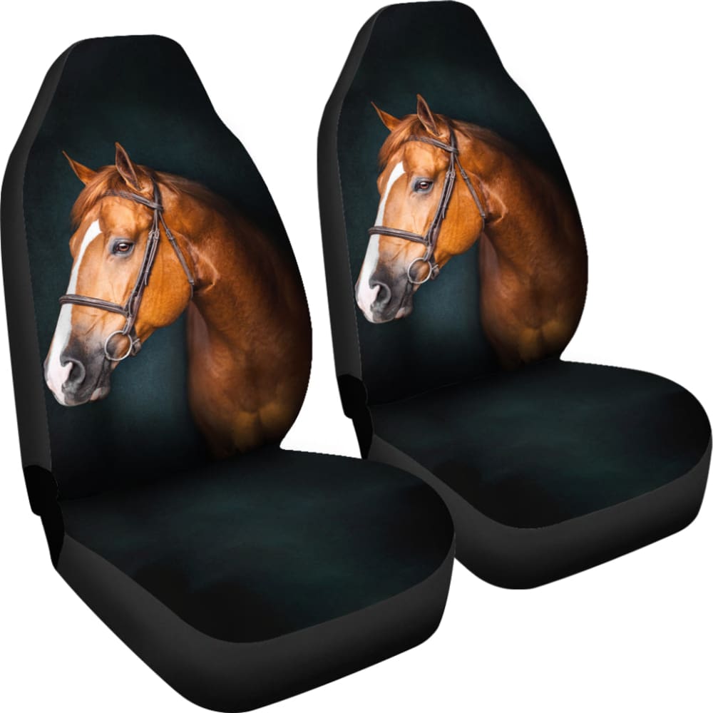 Horse Custom Car Seat Covers Interior Accessories For Car 212503 - YourCarButBetter