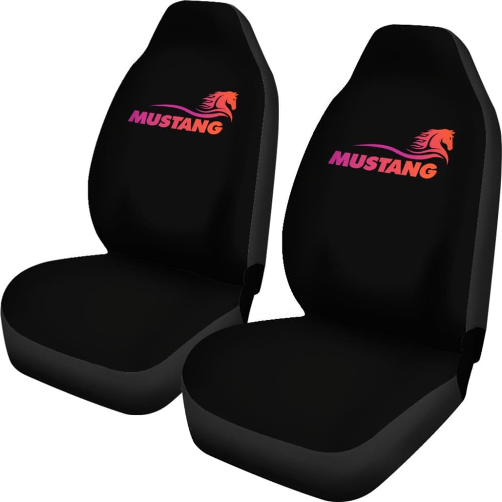 Horse Ford Mustang Style Car Seat Covers 211406 - YourCarButBetter