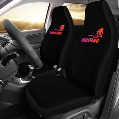 Horse Ford Mustang Style Car Seat Covers 211406 - YourCarButBetter