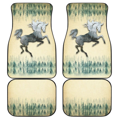 Horse Forest Spirit Car Floor Mats 211103