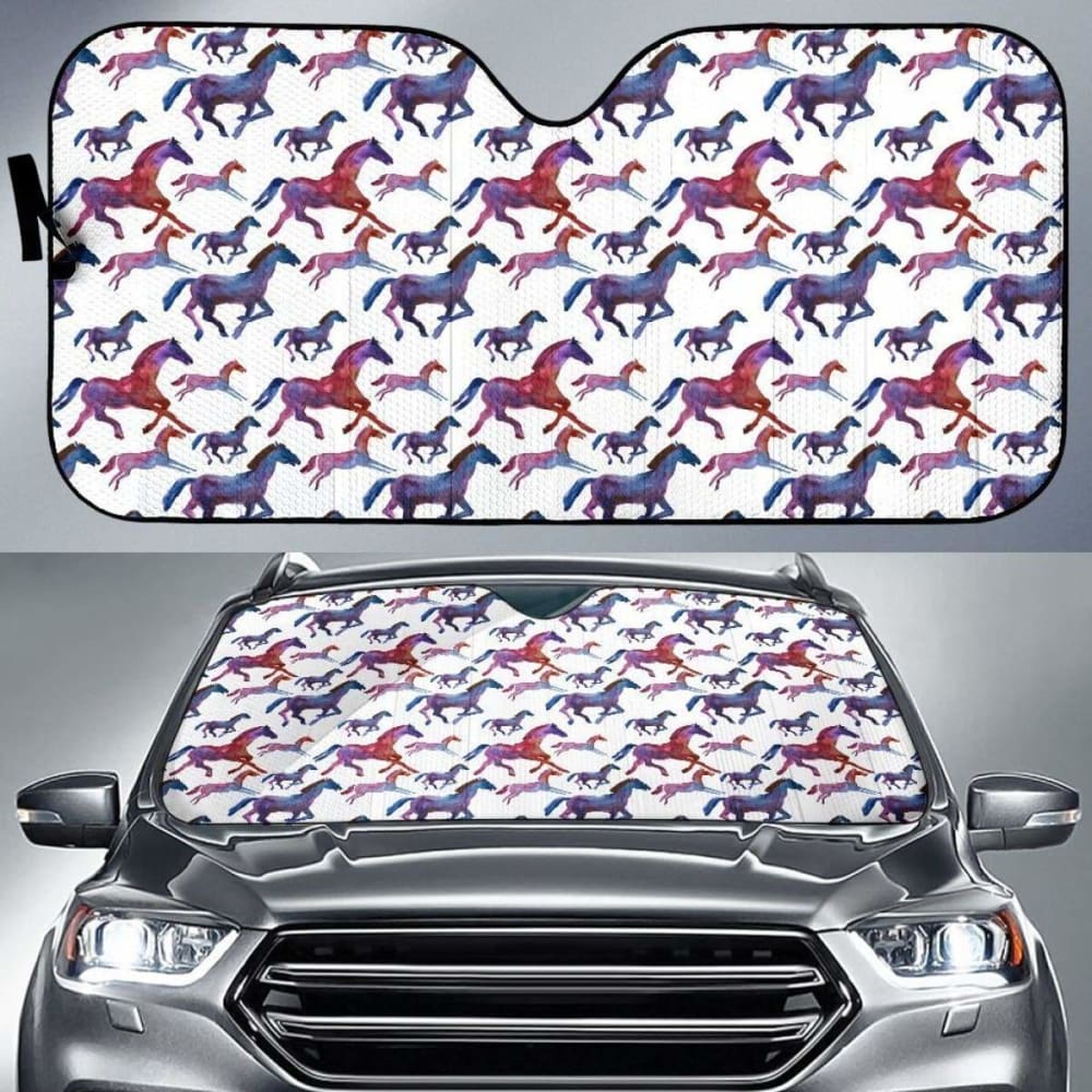 Horse Love Auto Sun Shades 172609 - YourCarButBetter