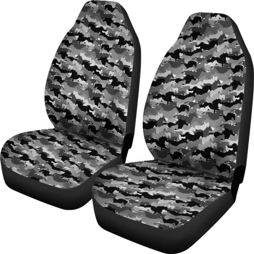 Horse Lover Camouflage Car Seat Covers 184610 - YourCarButBetter