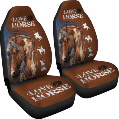 Horse Lover Car Seat Cover 03 170804