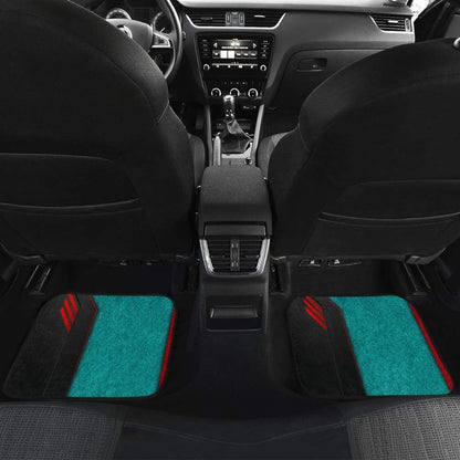 Horse Metallic Texture Style Printed Car Floor Mats Custom 1 210303
