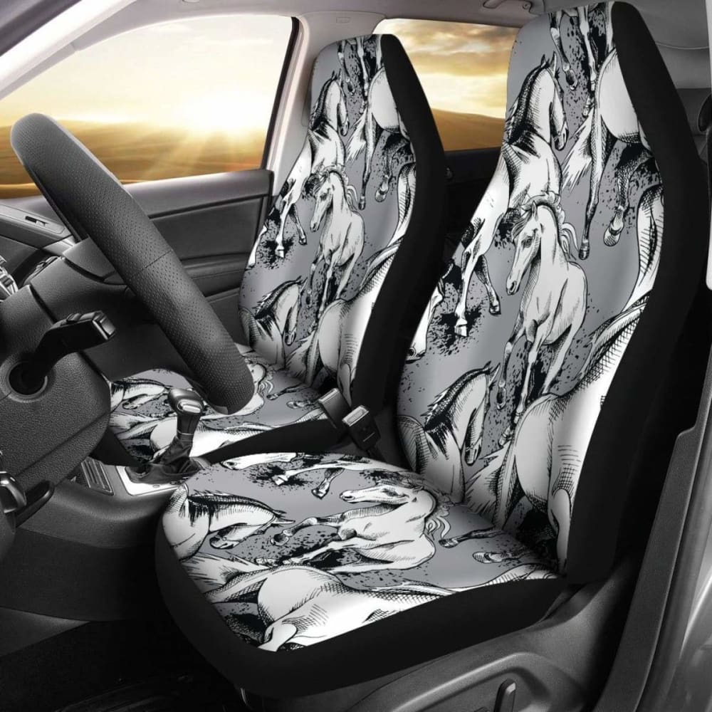 Horse Pattern Car Seat Cover 170804
