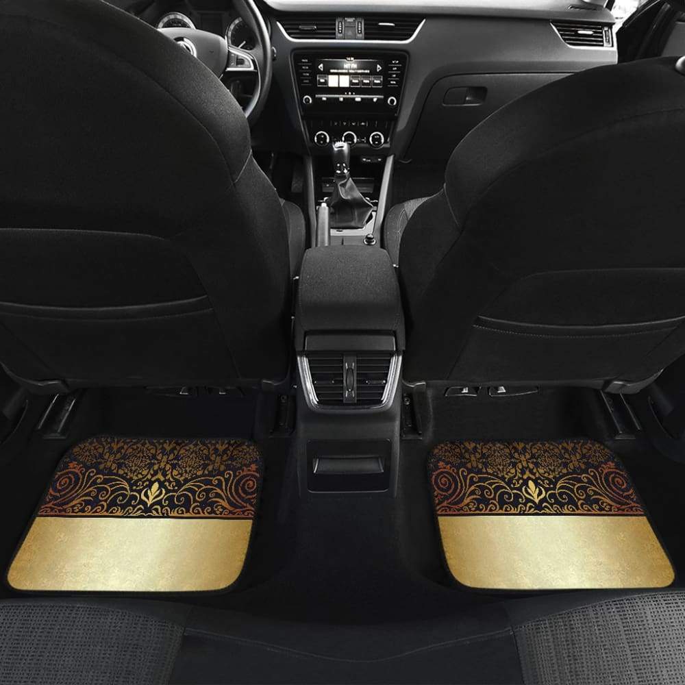 Horse Pearl Luxury Flower Car Floor Mats 2 210503