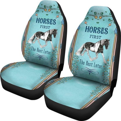 Horses First Car Seat Cover 184610 - YourCarButBetter