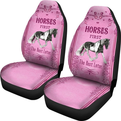 Horses First Car Seat Cover 184610 - YourCarButBetter
