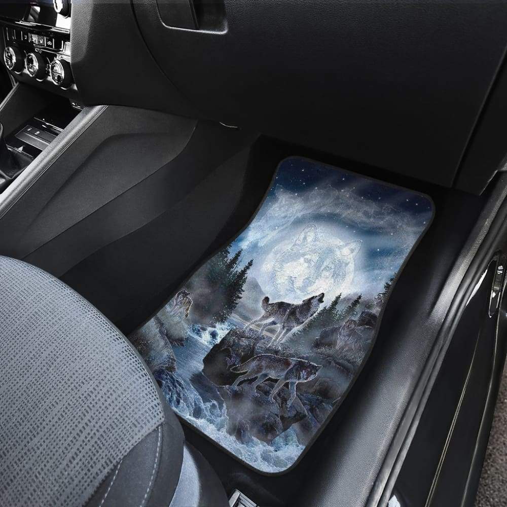 Howling Wolf Car Floor Mats Best Automobile 212202