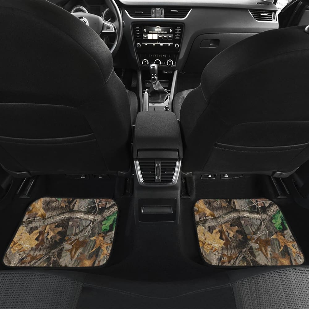 Hunting Camouflage Car Floor Mats 211005 - YourCarButBetter