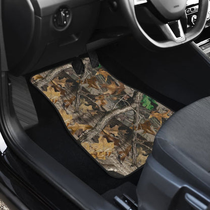 Hunting Camouflage Car Floor Mats 211005 - YourCarButBetter