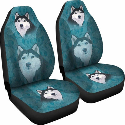 Husky Blue Car Seat Covers 160830 - YourCarButBetter